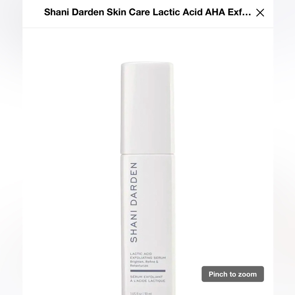 Shani Darden Skin care Lactic Acid AHA Exfoliating Serum